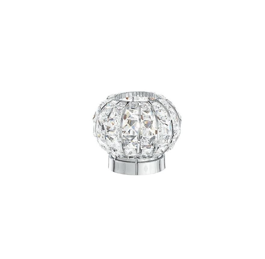 Lume in metallo cromo cristalli K9 D.20cm 1XE27 non incl. CONCERT Lume in metallo cromo cristalli K9 D.20cm 1XE27 non incl. CONCERT